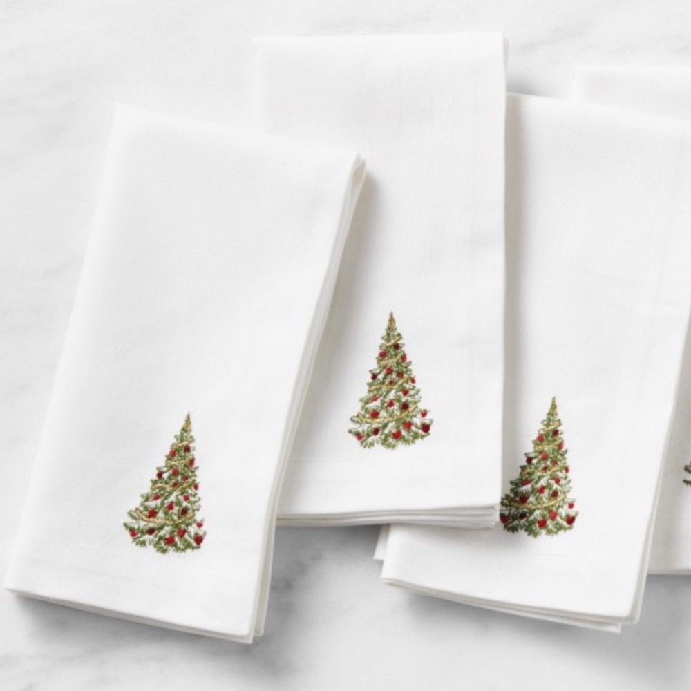 Twas the Night Before Christmas Napkins Set of 4 brand new never used not in box - Picture 4 of 4